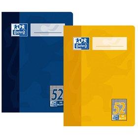 LOT DE 10 - CAHIER OCTAVE DIN A6, QUADRILLÉ, 90 MM G/M2, 64
