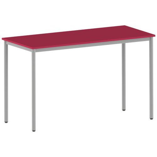 MANGE DEBOUT CARÉLIE 180X80 CM HT 110 CM STRAT CERISE GRIS - MOBIDECOR