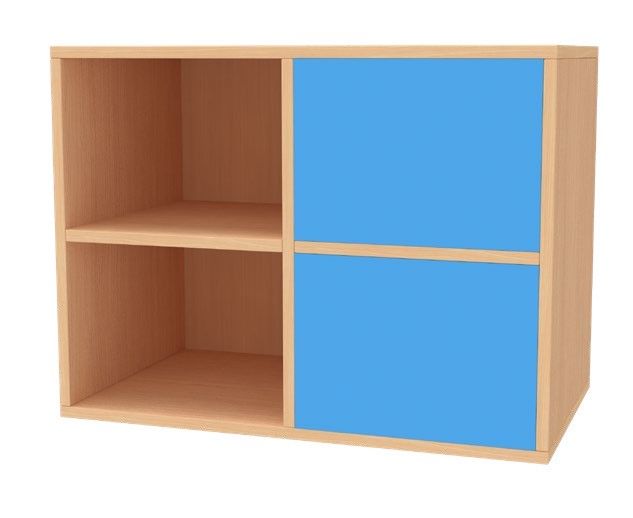 Meuble réversible - 4 cases - Ref : R.H60803-4CC - Dimensions L782mm x H589mm x P452mm_0