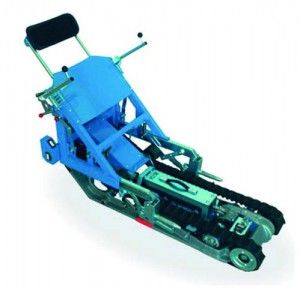 Monte-escalier autonome - Reha Trans - Adapté fauteuils roulants manuels - Pente max 35°_0