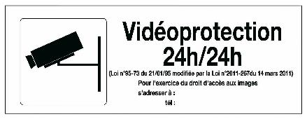 PANNEAU SURVEILLANCE VIDÉO - VIDÉOPROTECTION 24H/24H - MANUTAN COLLECTIVITÉS