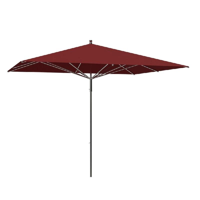 Parasol pour terrasse Pro Moorea rect.300x250cm armature+toile+ housse-bordeaux_0