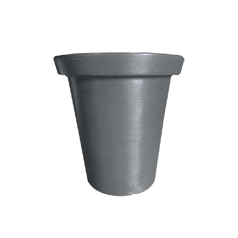 PLAST'UP ROTOMOULAGE Pot de fleurs rond xxl delight 760l - GRIS - gris 0669014882325_0