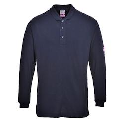 Portwest - Polo manches longues antistatique Bleu Marine Taille 4XL - XXXXL 5036108217557_0