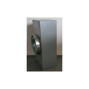 Pr - Plénum de raccordement en acier galva pour diffuseur carré ou circulaire - Option isolation disponible_0
