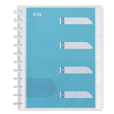 PROTEGE DOCUMENT ELBA HAWAI - 30 POCHETTES - 60 VUES - FORMAT A4 - INCOLORE