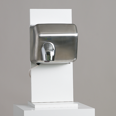 Sèche-mains en acier inoxydable BASIC - SKU: Q-776-HAND01 - usage intensif et résistant au vandalisme_0