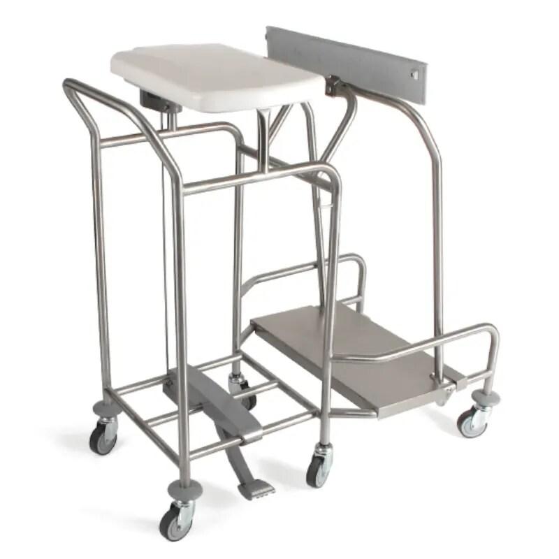 Sclessin 374.755S Chariot Porte-Sac Avec Couvercle Professionnel - 374.755S_0