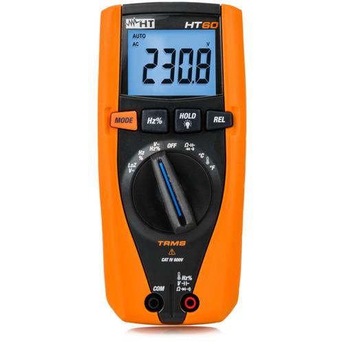 SÉRIE DE MULTIMÈTRES NUMÉRIQUES PROFESSIONNELS CAT IV AVEC FONCTIONS DATALOGGER ET GR - HTIHT60