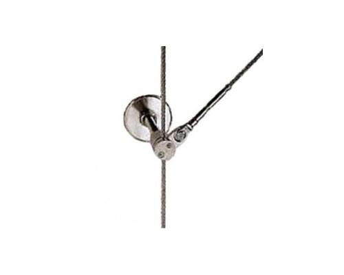 Serre-câble croisé inox M12+1D - Fixation multi-angles latérale_0