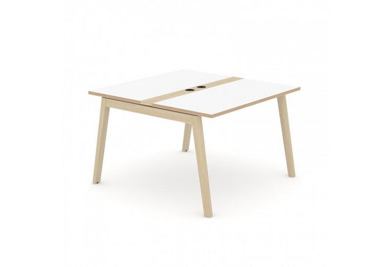 Table de réunion Azna Wood 4 personnes_0