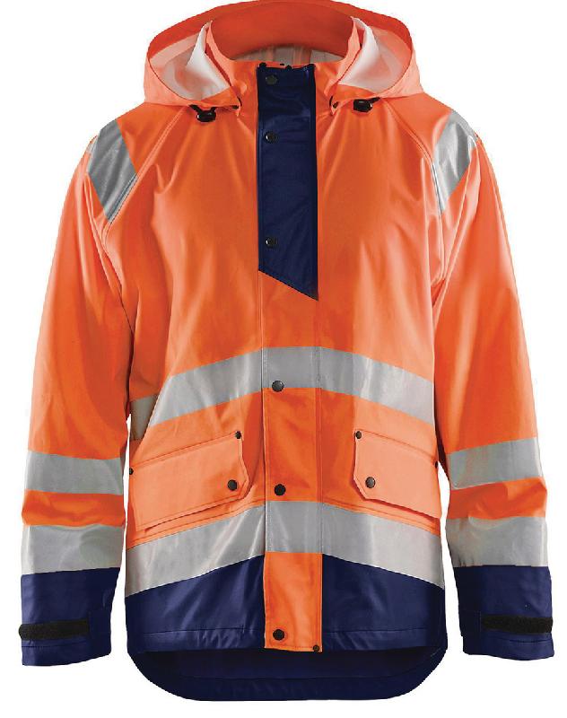 VESTE DE PLUIE HAUTE VISIBILITÉ NIVEAU 1 TAILLE XXXL - MANUTAN COLLECTIVITÉS