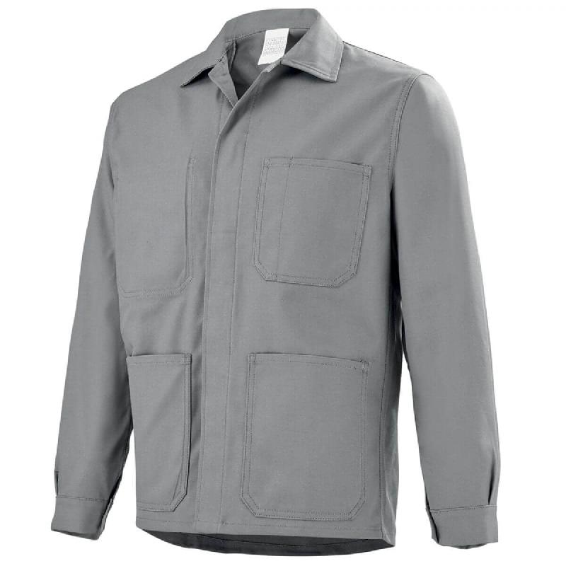 VESTE DE TRAVAIL GRISE PAS CHER ADOLPHE LAFONT