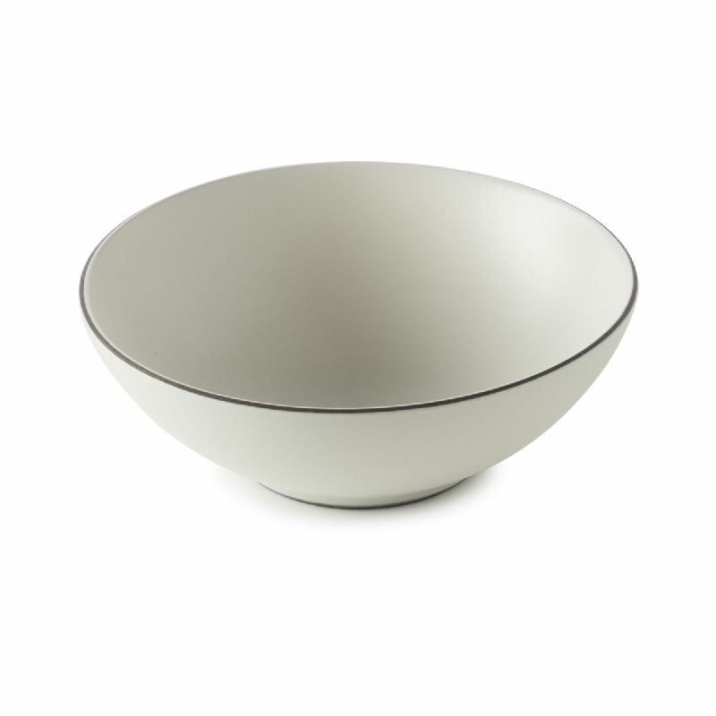BOL ROND BLANC COTON PORCELAINE Ø 15 CM EQUINOXE COLLECTOR REVOL