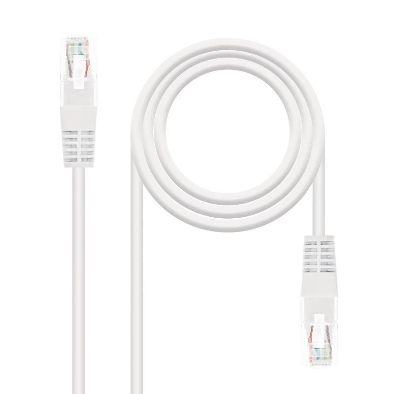 Nanocable 10.20.0400-L25-W - Câble réseau flexible RJ45 Cat.6 UTP AWG24 - 0,25m - Blanc_0