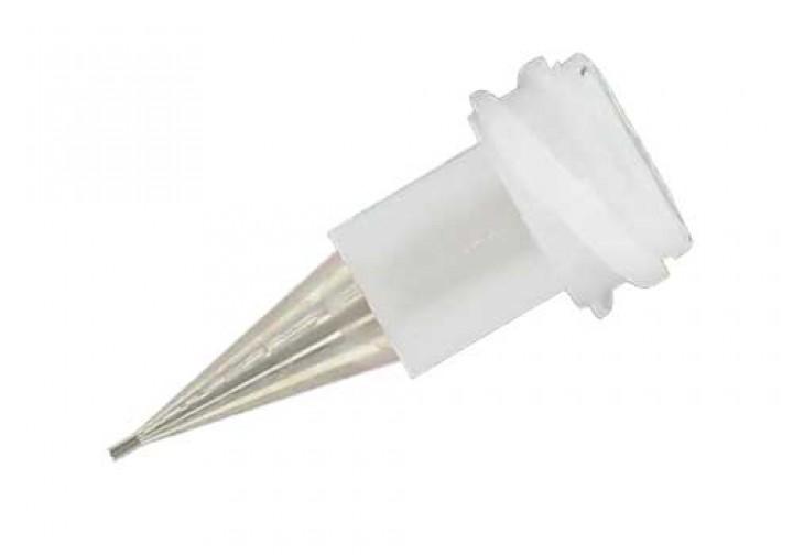 Aiguille série Micron-S - blanc - diamètre intérieur 0,44mm - taille 25 - connexion luer lock_0