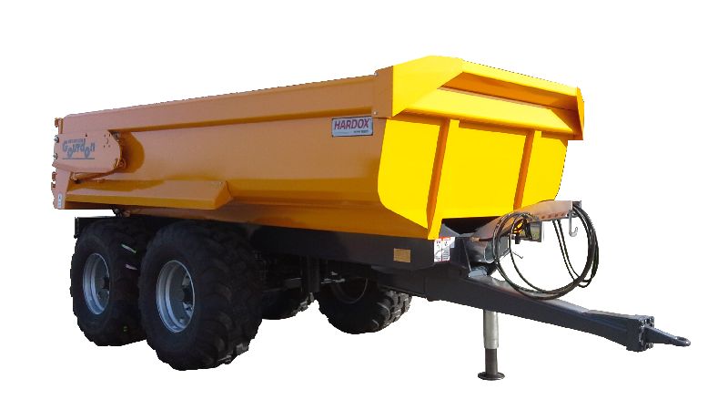 Apt - benne terrassière Gourdon - CU : de 13 à 20t - caisse demi-ronde tout HARDOX® 450_0