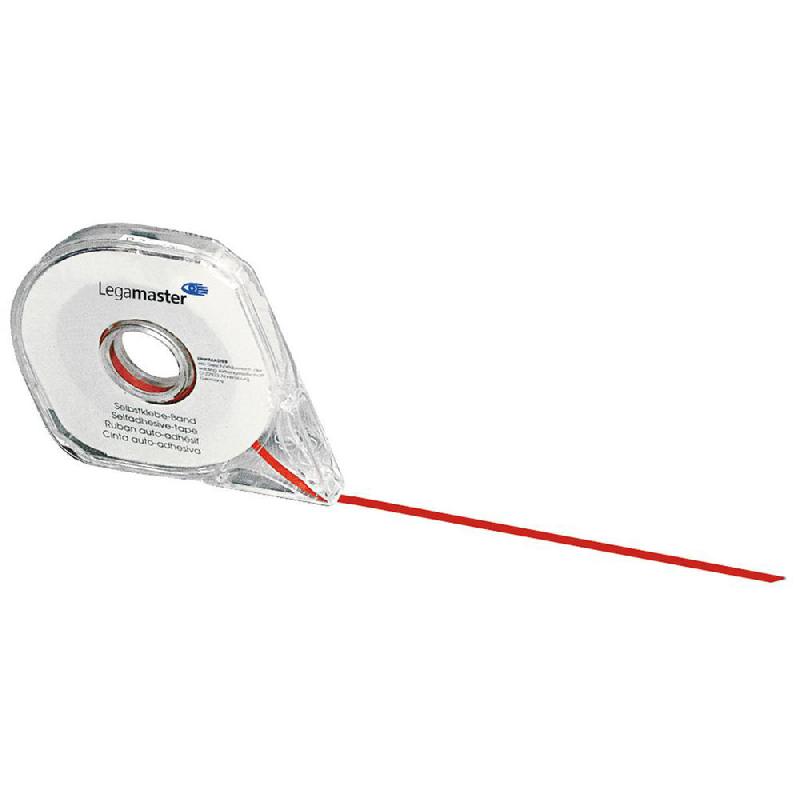 BANDE DE SEPARATION LEGAMASTER POUR LES TABLEAUX DE PLANIFICATION - 2,5 MM X 16 M - ROUGE