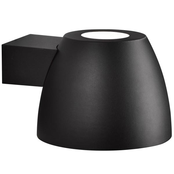 BELL APPLIQUE MURALE ALUMINIUM-PLASTIQUE NOIR E27 - NORDLUX 76391003
