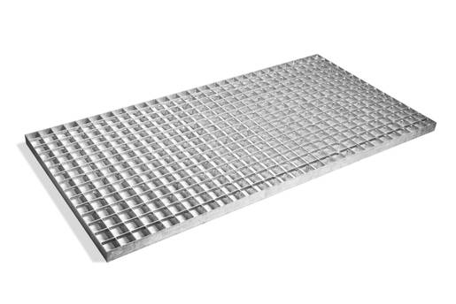 Caillebotis métallique - panneaux standard pressé lisse galvanisé 1000x1000 - 30x2mm - maillage 30x30_0