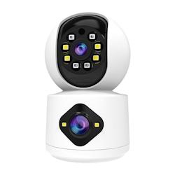 Camera IP 4MP HD WiFi Intérieure Étanche Avec Détection Intelligente YONIS - blanc 3615616959290_0