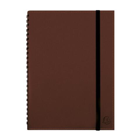 CARNET EXA-PBOOK VOLGA 15 X 21 CM - MARRON