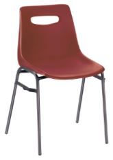Chaise empilable DENVER campus miami - Buff'hyeres Collectivités_0