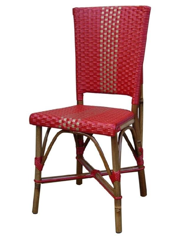 Chaise Ozi - assise et dos tressés - rotin noyer ou naturel_0