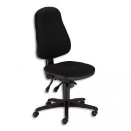 CHAISE SYNCHRONE OFFIX TISSU NOIR