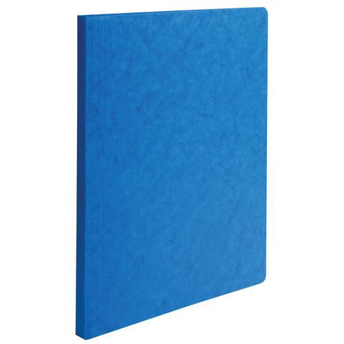 CHEMISE A DOS RAINÉ CARTE LUSTRÉE 400GM² - 24X32CM BLEU - EXACOMPTA