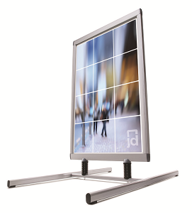 Chevalet de trottoir WINDTALKER® Excel Eco - sur ressorts renforcés - tailles A1, A0, 50x70cm, 70x100cm_0