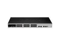 D-Link xStack DES-3528 - Commutateur géré 24x10/100 + 2xSFP Gigabit combiné + 2x10/100/1000_0