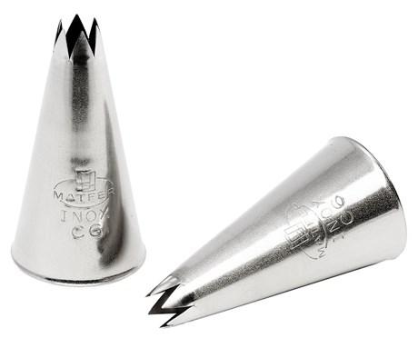 DOUILLE CANNELÉE INOX A6 (VENDU PAR 2)