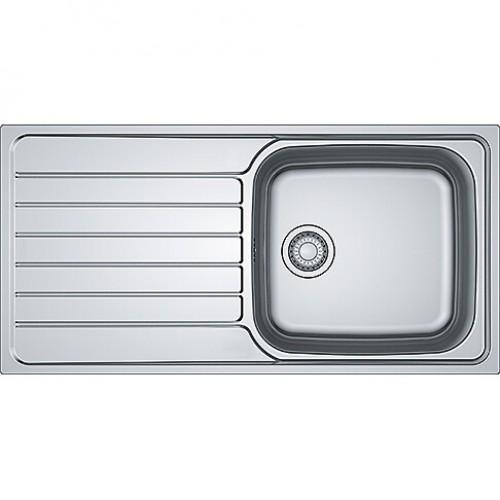 ÉVIER À ENCASTRER INOX DEKOR - 1000 X 500 MM - SPARK SKX 611-100 FRANKE