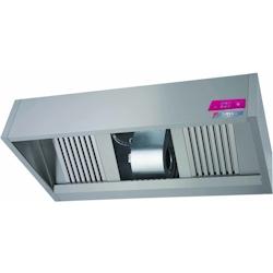Hotte LUXE Fabrinox - Moteur Variateur, Spots LED intégrés, Inox - Hauteur 540 mm, Profondeur 900 mm, Largeur 1200 mm_0