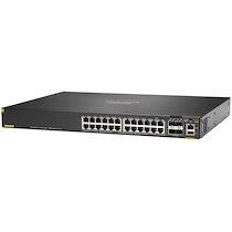 HPE Aruba Networking CX 6200F 24G Class-4 PoE 4SFP 370W Géré L3 Gigabit Ethernet (10/100/1000) Connexion Ethernet, supportant l'alimentation via ce port (PoE) 1U_0