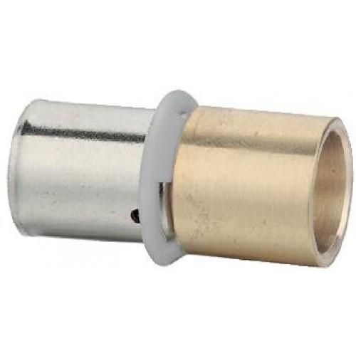 JONCTION PER À SERTIR DIAMÈTRE 20 MM POUR TUBE CUIVRE DIAMÈTRE 22 MM BRICOZOR