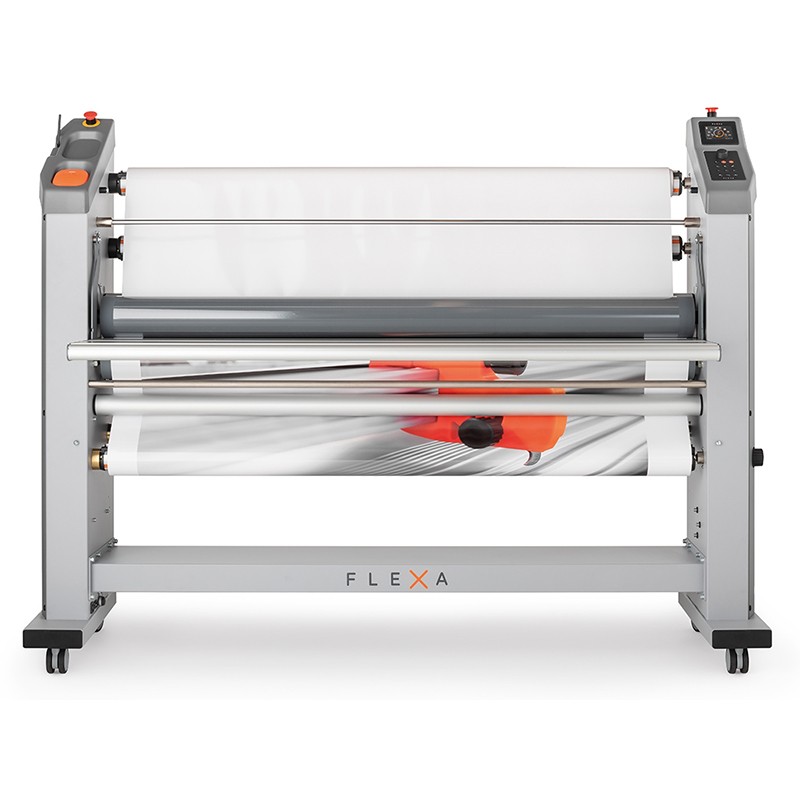 Laminateur en continu avec rouleau supérieur chauffant - Largeur de travail 1600 mm - FLEXA - EASY LITE WI-FI - FULL_0