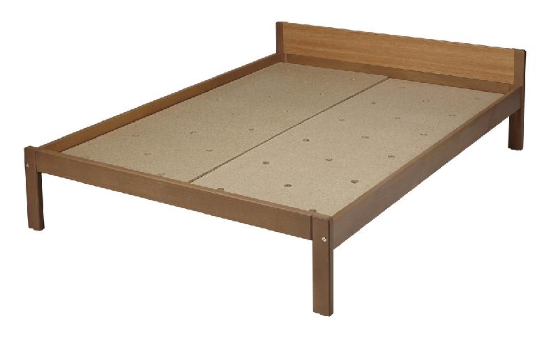 LIT NOVA PMR TÊTE PANNEAU BOIS 140 X 190 SOMMIER À LATTES CHÊNE/TAUPE - MANUTAN COLLECTIVITÉS