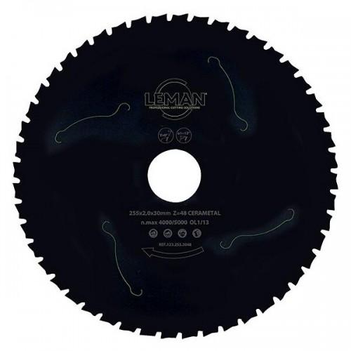 LOT DE 2 LAMES DE SCIES CIRCULAIRES Ø 160MM CÉRAMIQUE-MÉTAL POUR MÉTAL LEMAN