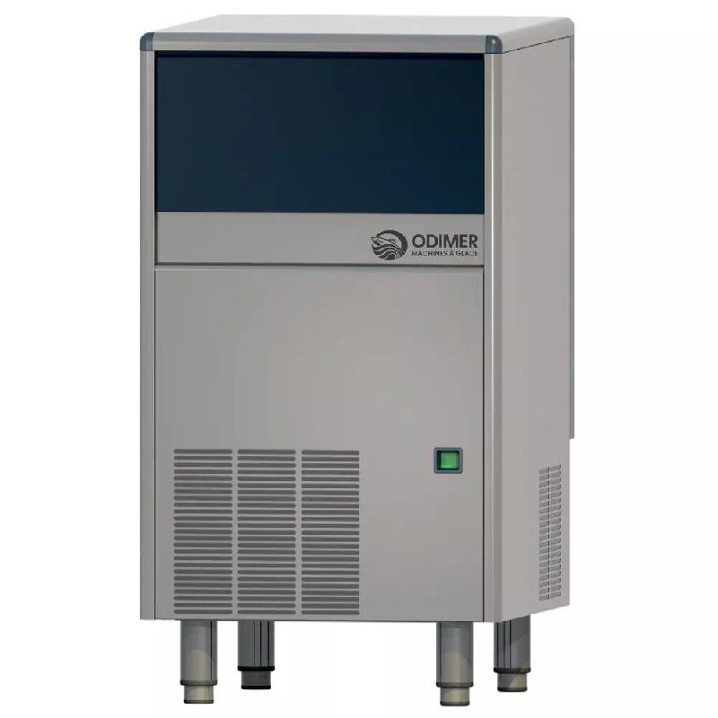 Machine à glaçons creux - Production 45kg/24h - Refroidissement par eau - ECF 58W - Stockage intégré 20kg_0