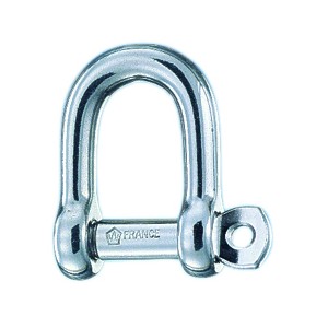 Manille inox forgée - Gamme Wichard - Inox 316L, HR et Titane - Diamètre 4 à 24 mm - Charges jusqu'à 35T_0