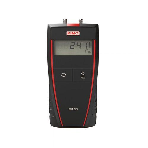 MICRO-MANOMÈTRE PORTABLE DIFFÉRENTIEL - +-1000PA, 0.5%+2PA - ECRAN 1 LIGNE - CERTIFIC - KIMMP50