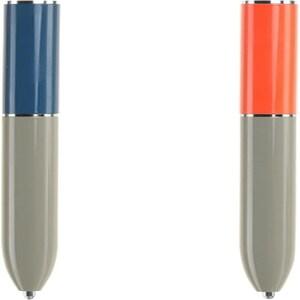MIQUELRIUS Set de 2 stylos bille métalliques, larg. De trait M, encre bleue - 8422593119693_0