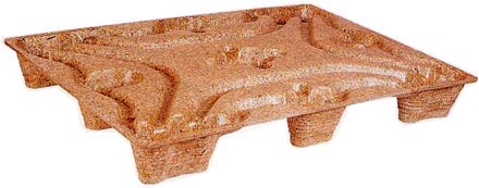 Palettes en bois moulé SPB - robustes, légères et conformes à la norme NIMP 15_0