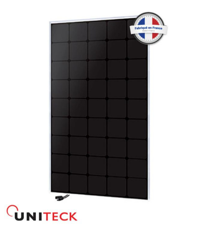 Panneau solaire 200W 12V monocristallin Uniteck - Haut rendement back contact - Made in France_0