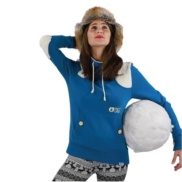 PICTURE ORGANIC SWEAT TURTLE BLEU SWEAT PULL FEMME Comparer les