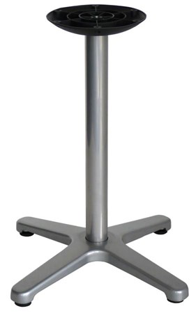PIED DE TABLE CENTRAL FIXE LUXEMBOURG SILVER