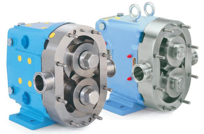 Pompe à pistons circonférentiels Universal II Waukesha - Axflow, pour produits fragiles et visqueux_0