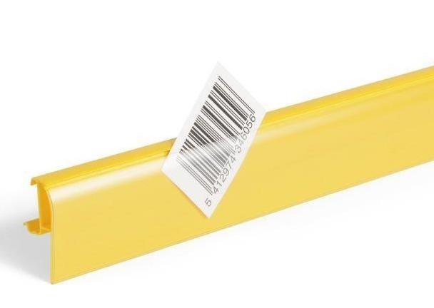 Porte étiquette adaptable KIDER ou CEFLA - 40 x 653 basculant - Transparent_0